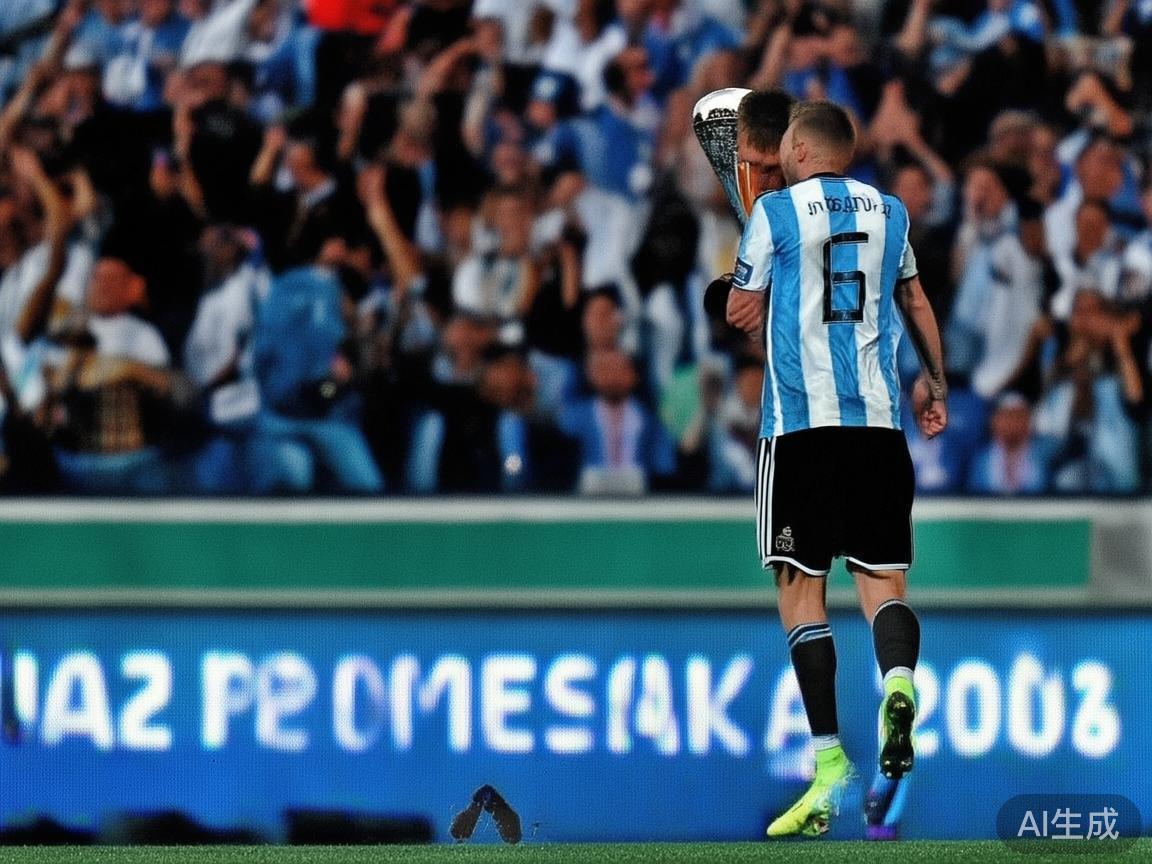 除了俱乐部成就，梅西也是阿根廷国家队的核心人物，他